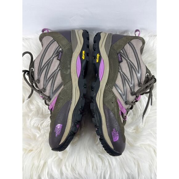The North Face Hydro Seal Waterproof Hiking Boots Pro Women Size 7 Grunge Trails - Picture 9 of 10